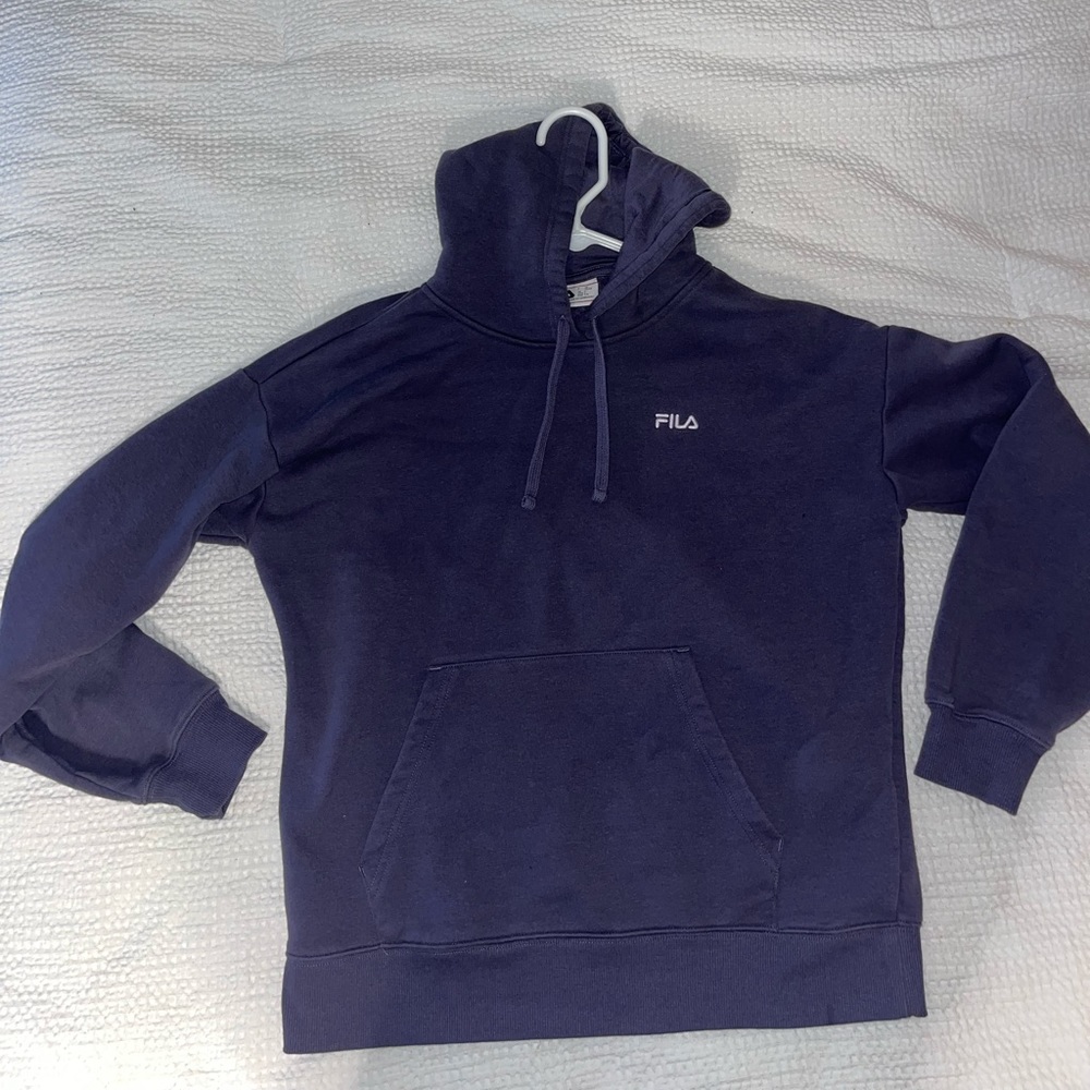 Purple hoodie